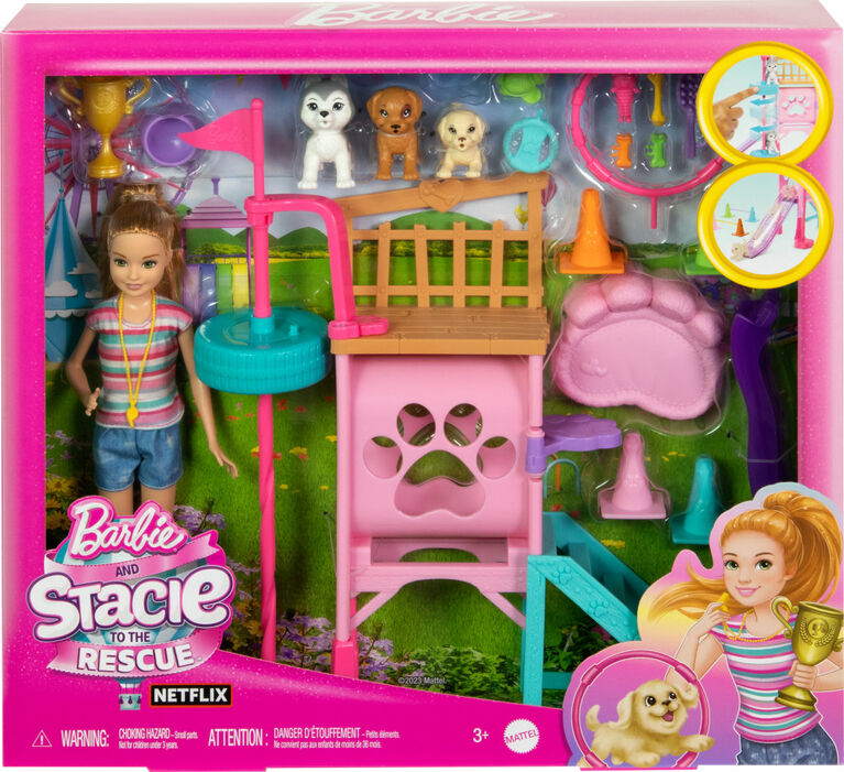 Barbie Stacie To The Rescue Puppy Playground Playset Toytown Toytown Toronto