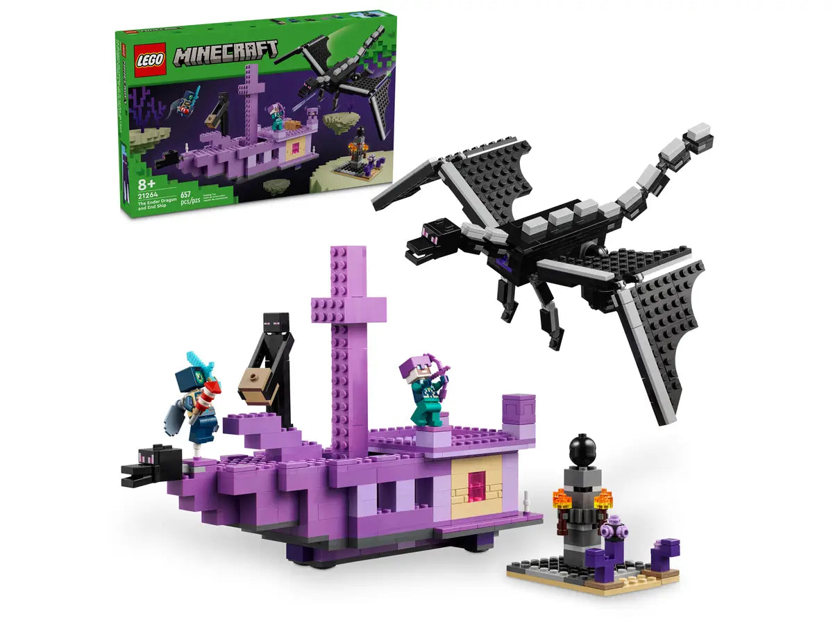 Minecraft end battle lego set sale