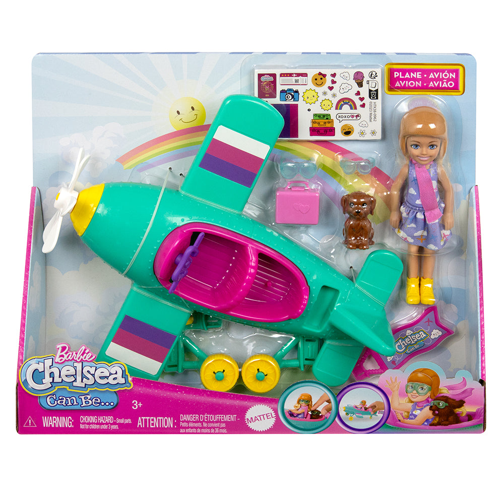 Barbie plane blue on sale