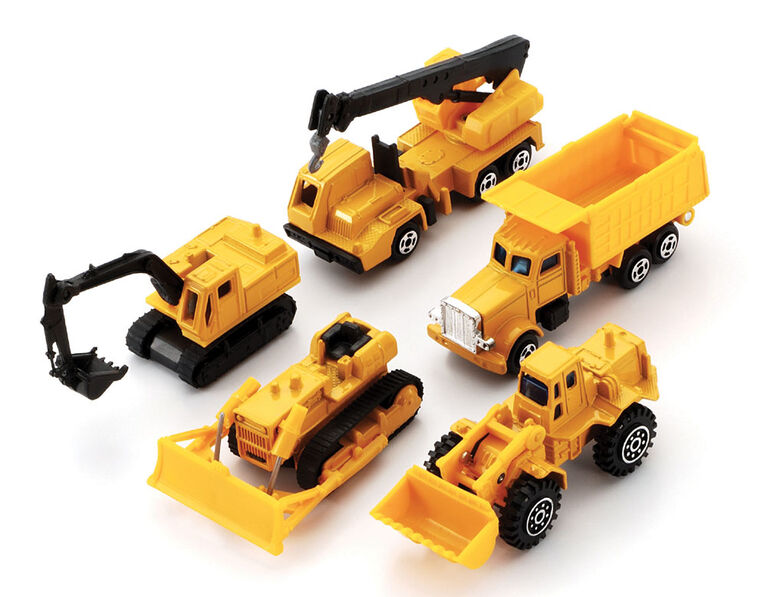 Die-Cast Construction Vehicles 5 Pack Toytown – Toytown Toronto