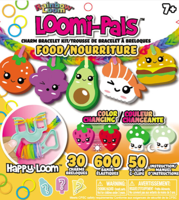 Loomi-Pals Charm Bracelet Kit – Food - Toy Sense