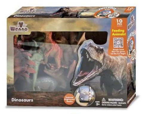 10 piece 2024 dinosaur set