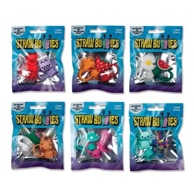 Straw Buddies 2 Pack Assortment