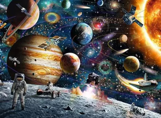 Ravensburger Outer Space Jigsaw Puzzle 150pc