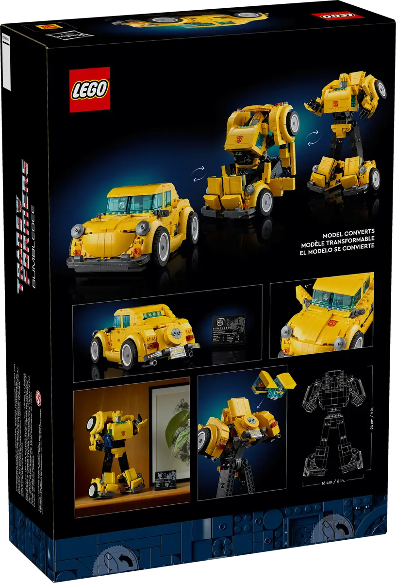 Lego Icons Transformers Bumblebee