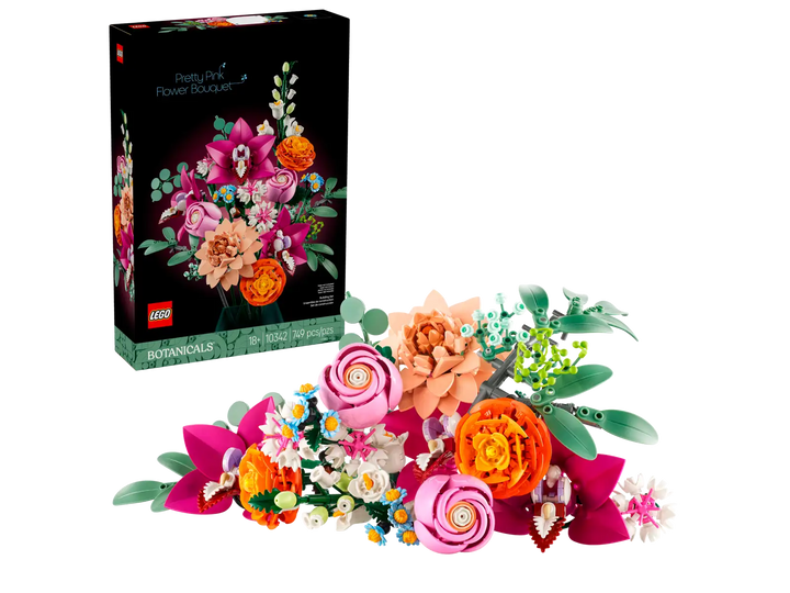 LEGO® Botanicals Pretty Pink Flower Bouquet