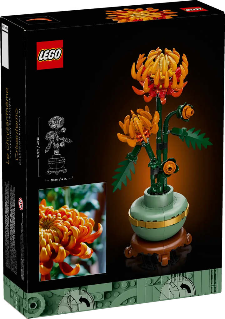 Lego Icons Chrysanthemum