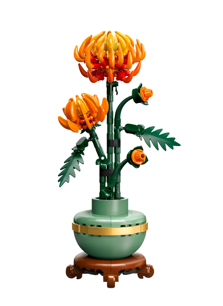 Lego Icons Chrysanthemum