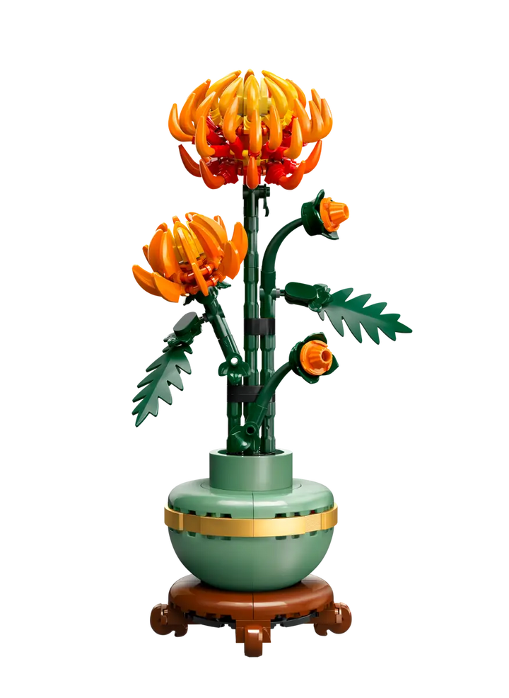 Lego Icons Chrysanthemum