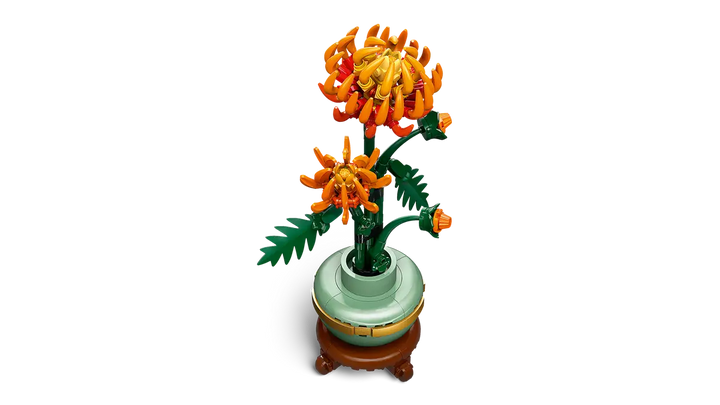 Lego Icons Chrysanthemum