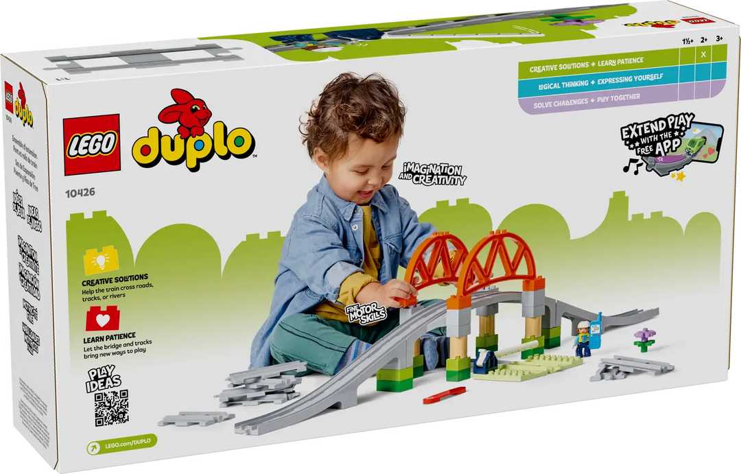 Lego® Duplo® Train Bridge & Tracks Expansion Set