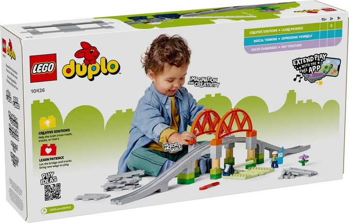 Lego® Duplo® Train Bridge & Tracks Expansion Set