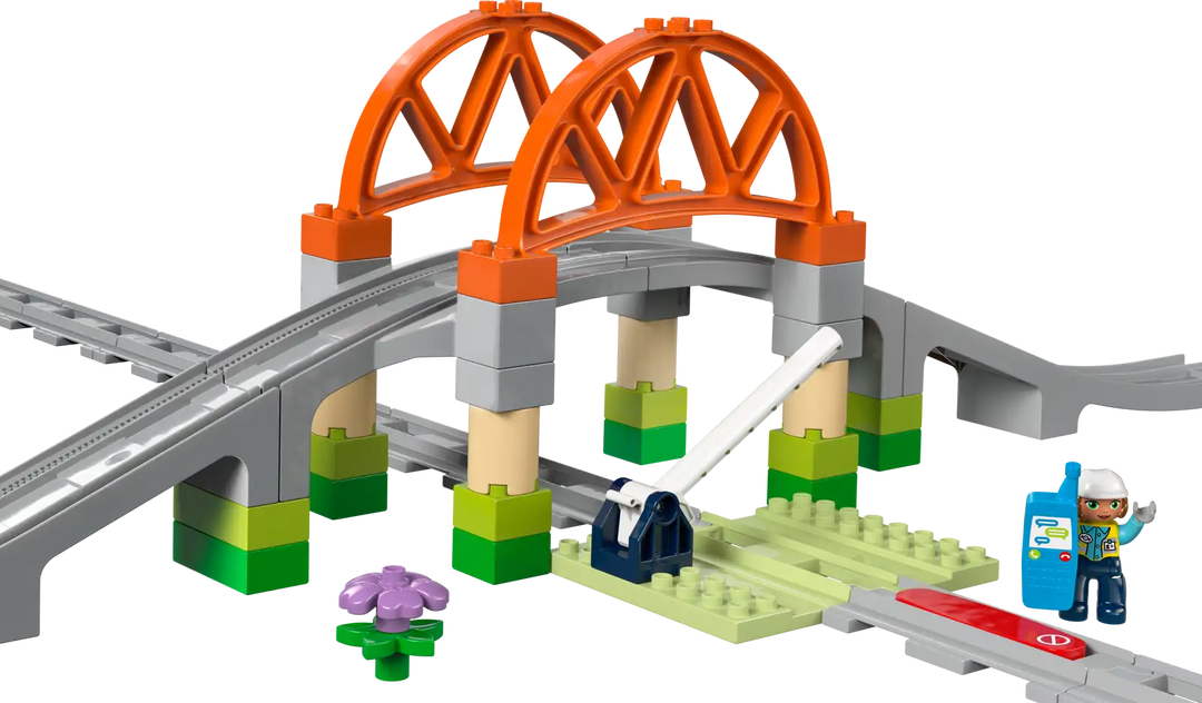 Lego® Duplo® Train Bridge & Tracks Expansion Set