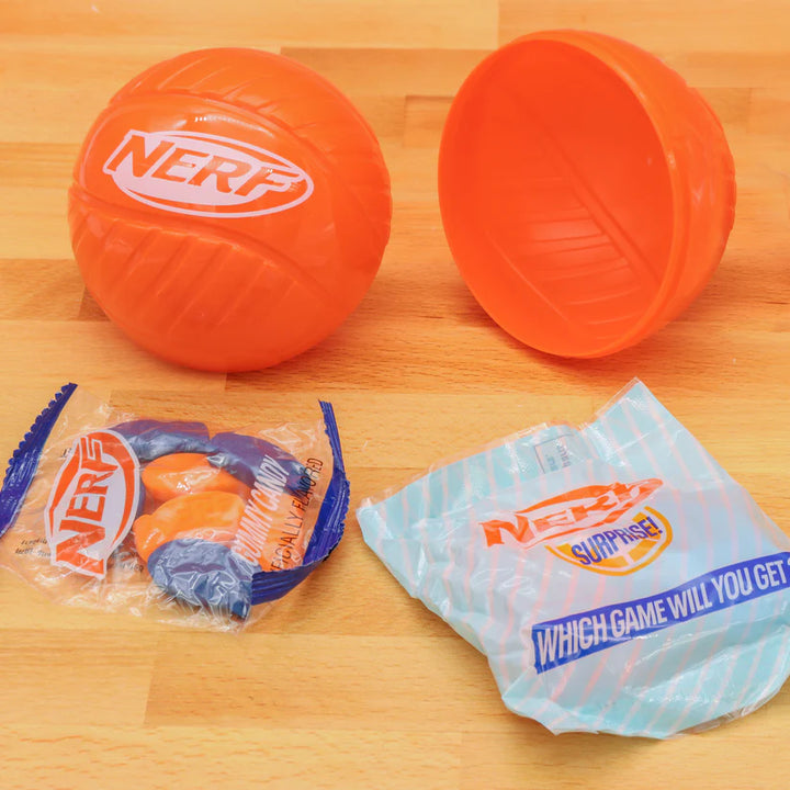 Nerf Surprise Mini Sports Game W/Gummy Candy