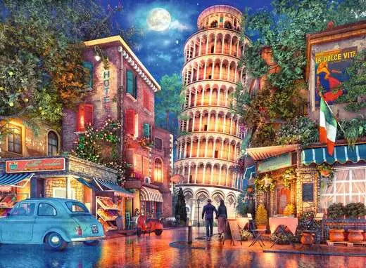 Ravensburger Evening In Pisa 500Pc Puzzle