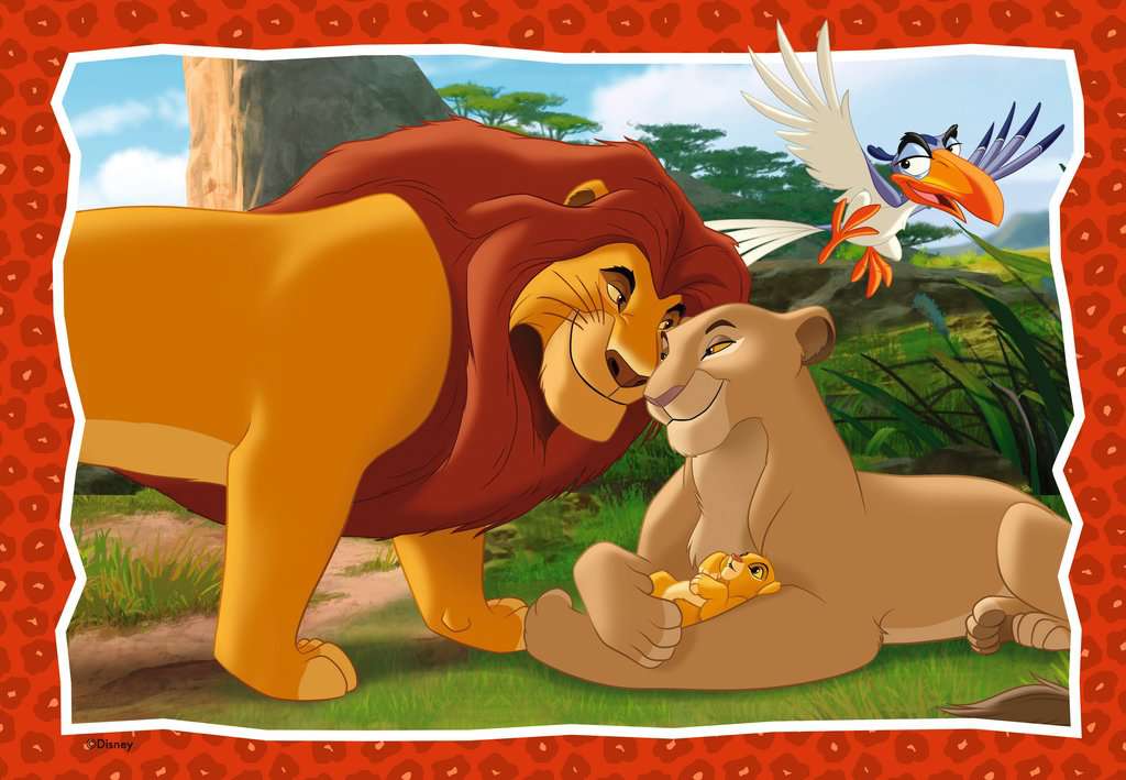 Ravensburger Mufasa Circle Of Life 2 X 24Pc Puzzles