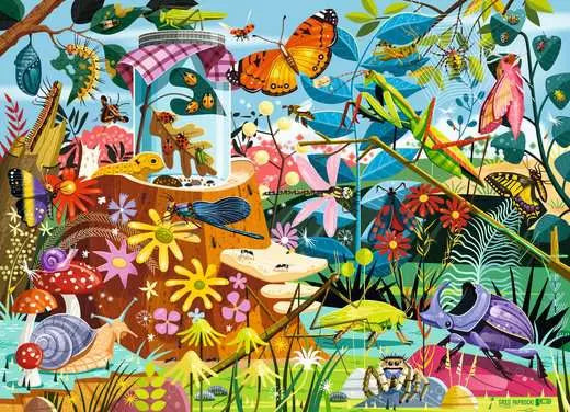 Ravensburger Backyard Bug World Jigsaw Puzzle 60pc