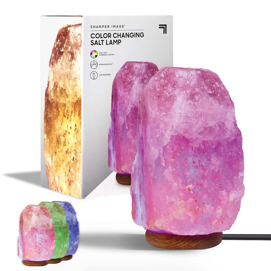 Himalayan Salt Crystal LED Colour Changing Lamp