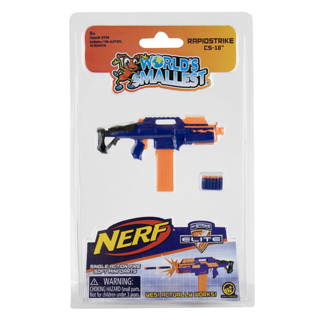 World's Smallest Nerf Blasters