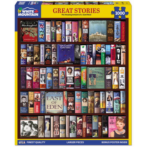 White Mountain Great Stories 1000Pc Puzzle