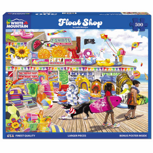 White Mountain Float Shop 500pc Puzzle