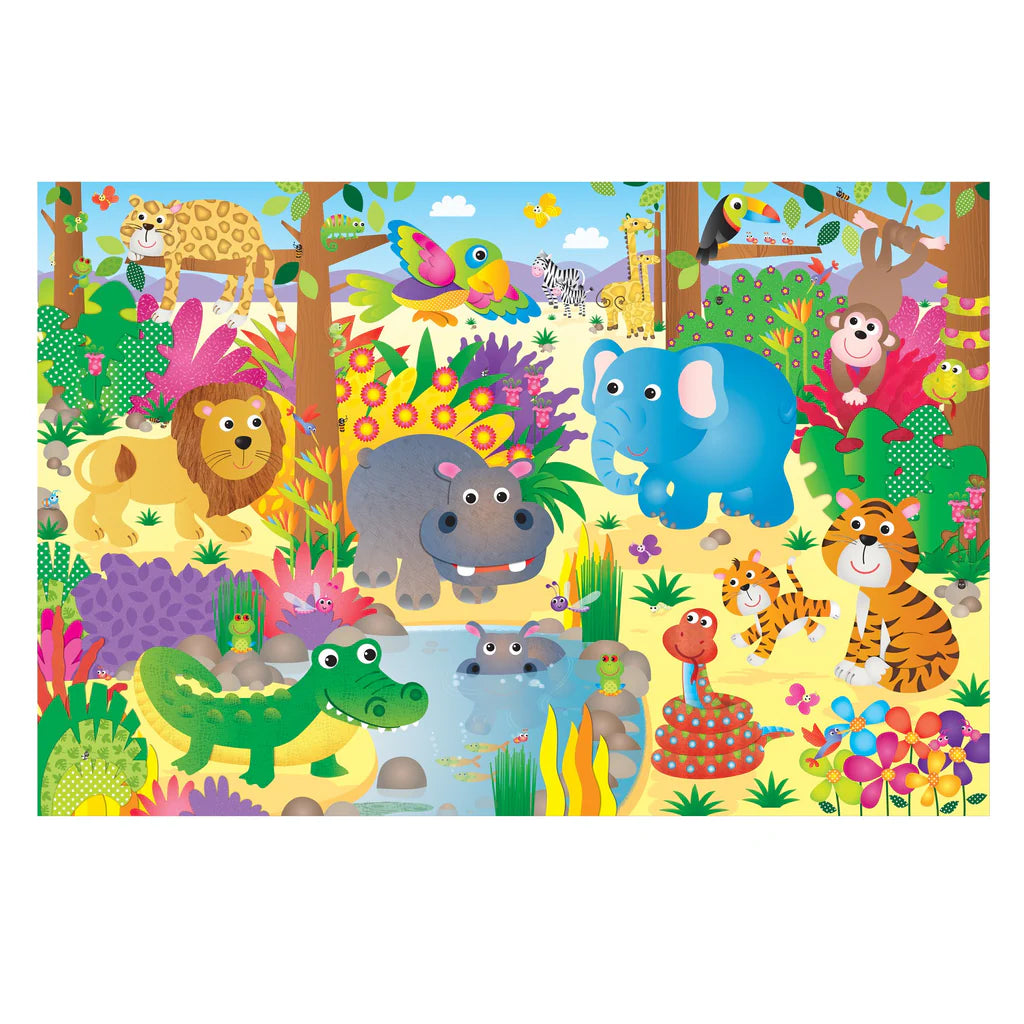 Giant Floor Puzzle - Jungle 30pc