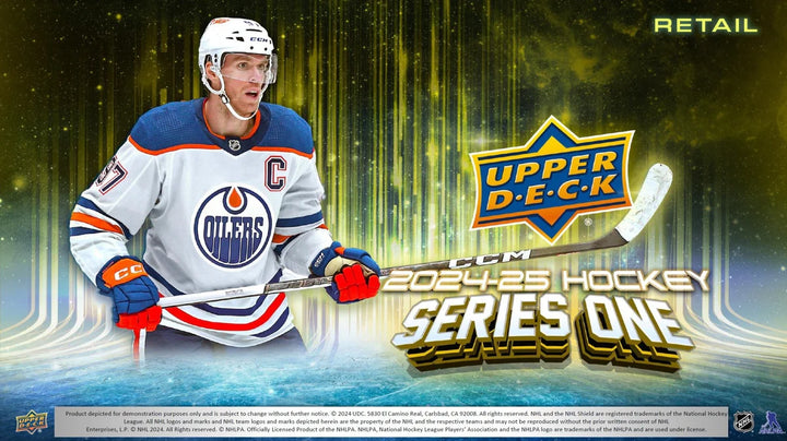 2024-25 Upper Deck Hockey Series 1 Blaster