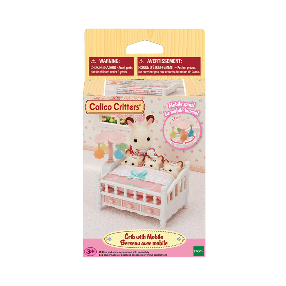 Calico Critters Crib With Mobile