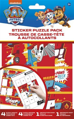 Paw Patrol Sticker Puzzles