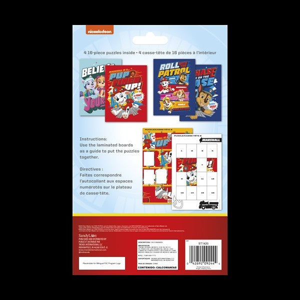 Paw Patrol Sticker Puzzles