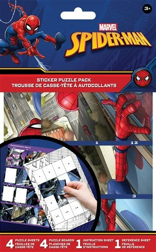 Spider-Man Sticker Puzzles