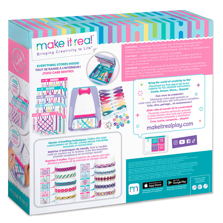 Make It Real Deluxe Friendship Bracelet Maker