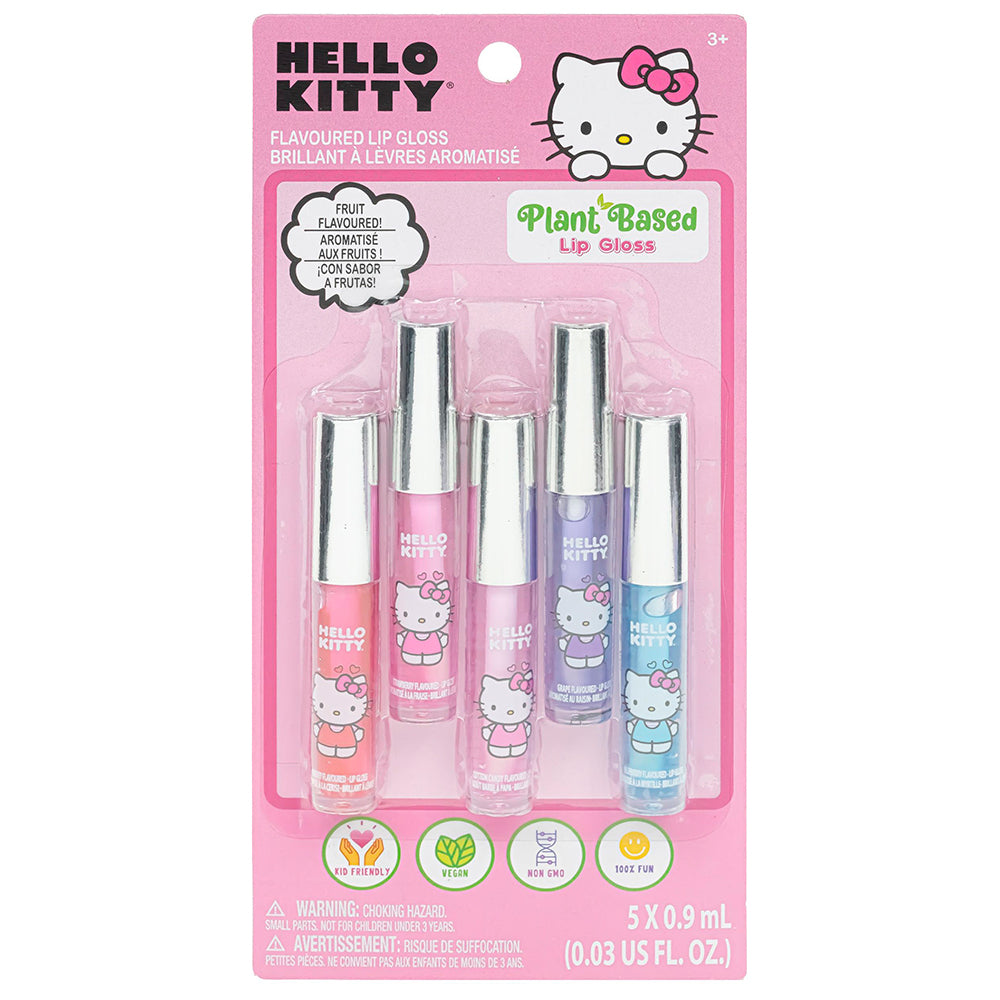 Hello Kitty 5 Pack Lip Gloss Wands