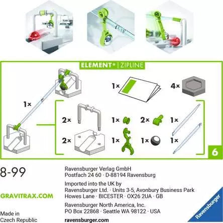 GraviTrax Zipline Expansion