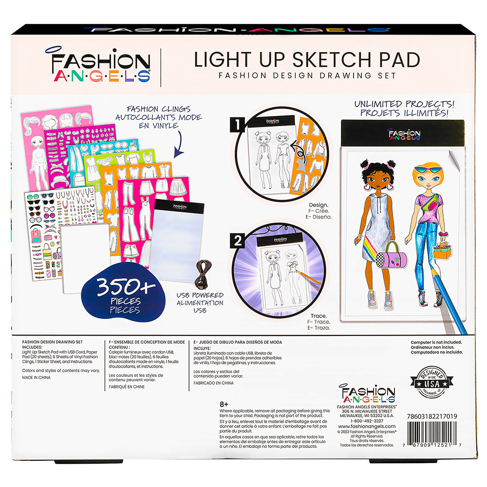 Fashion Angels Light Up Sketch Pad