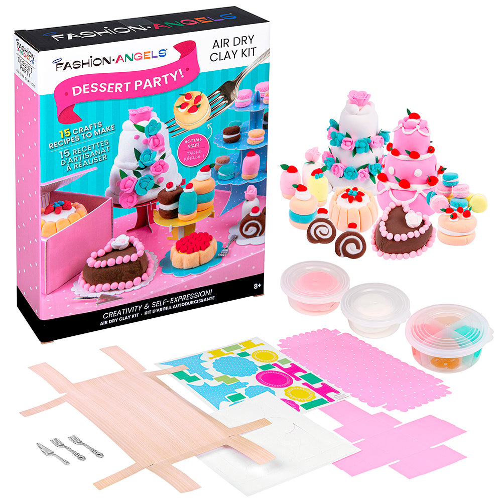 Fashion Angels - Dessert Party Air Dry Clay Kit