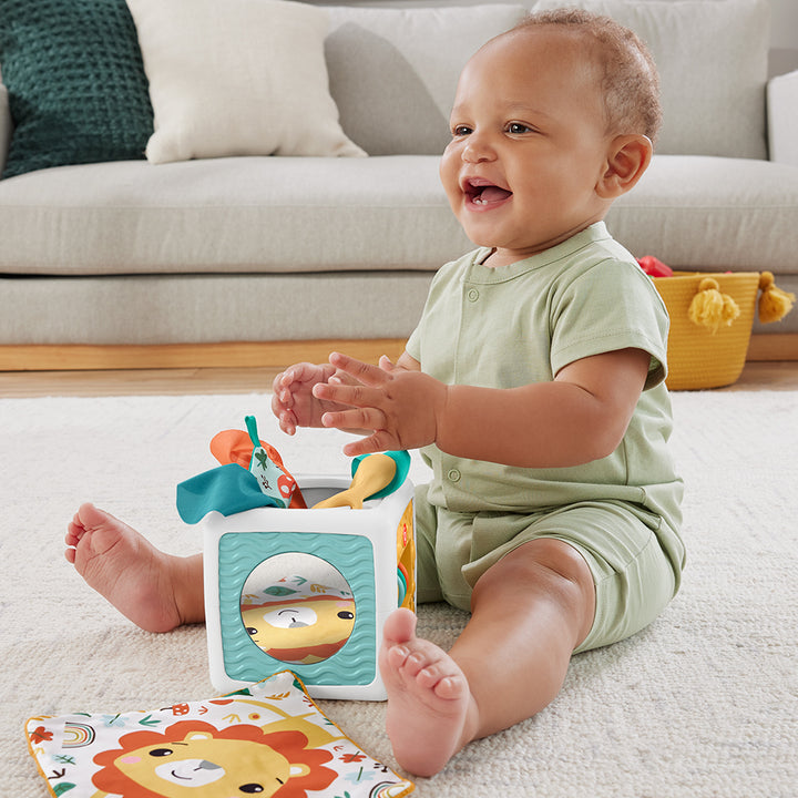 Fisher Price Tissue Fun Activity Cube