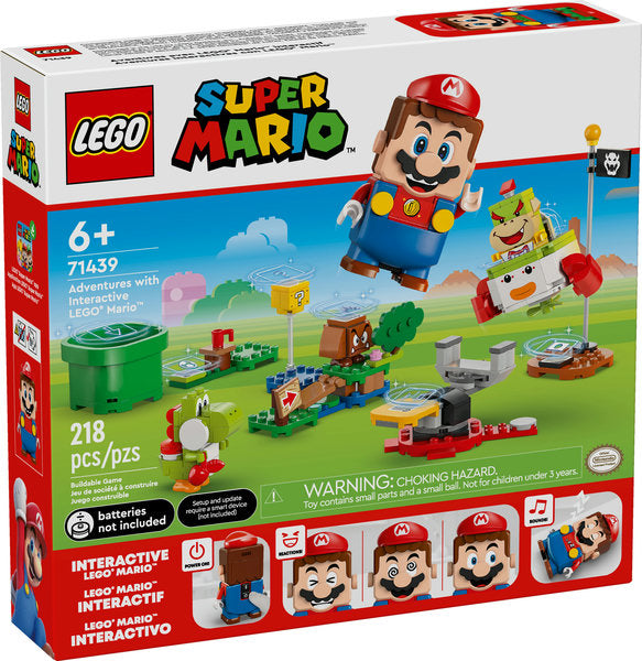 Lego Super Mario Adventures With Interactive Mario