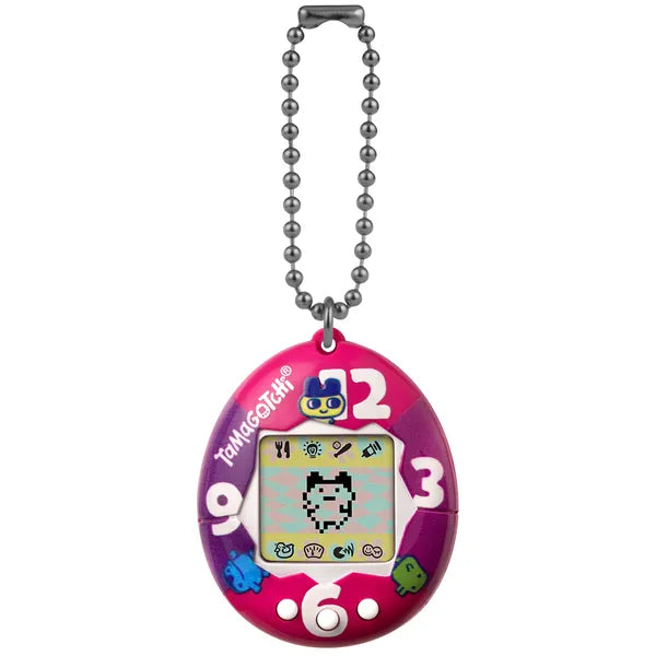 Tamagotchi Purple Pink Clock