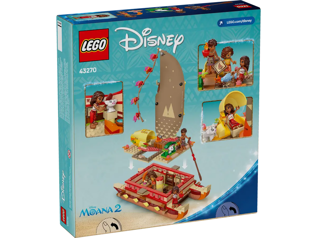 LEGO® Disney Moana's Adventure Canoe