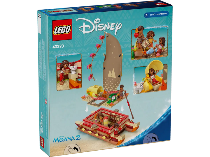 LEGO® Disney Moana's Adventure Canoe