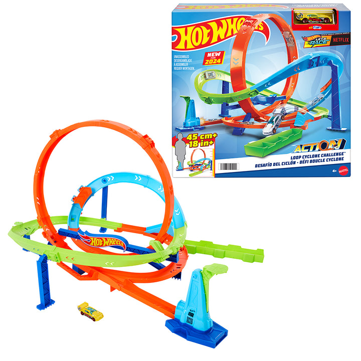 Hot Wheels Action Loop Cyclone Challenge