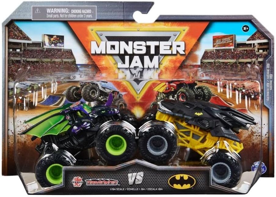 Monster Jam 2pk Assorted (1/64 Scale)