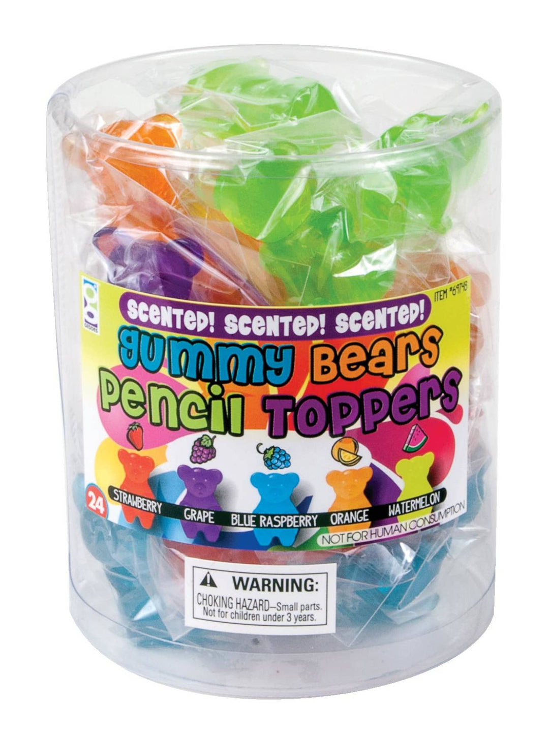 Gummy Bear Scented Pencil Topper