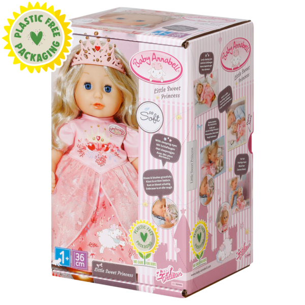 Baby Annabell Little Sweet Princess Doll 36cm