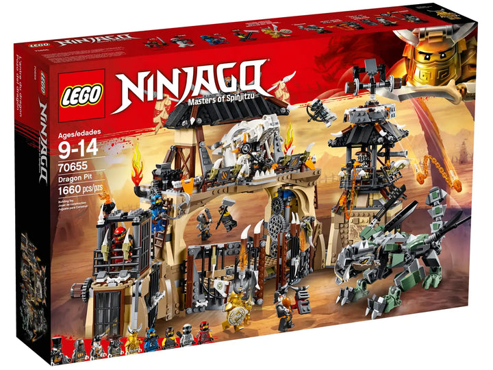 Lego Ninjago Dragon Pit- RETIRED