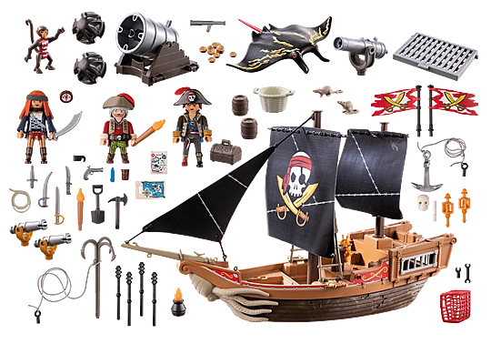 Playmobil Pirates Large Pirate Ship