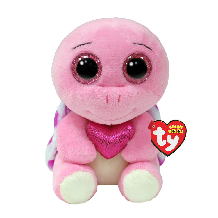 Ty Beanie Boos Torte Pink Turtle Plush 6"