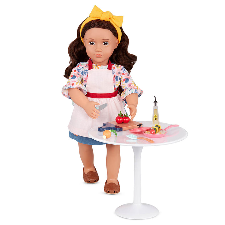 Our Generation Doll Deluxe- Rayna The Foodie Friend 18"