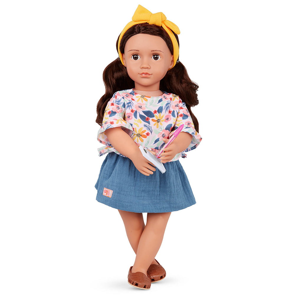 Our Generation Doll Deluxe- Rayna The Foodie Friend 18"